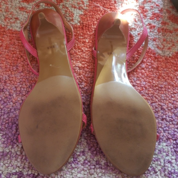 Pink talbots 3inch open toe heels,great condition - Picture 2 of 3
